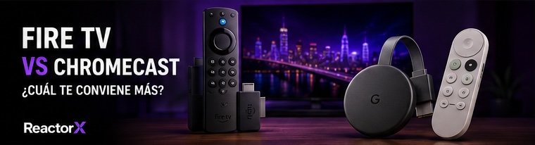 Fire TV vs Chromecast: diferencias reales para streaming en casa